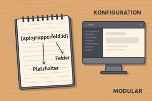 a notepad and computer monitor