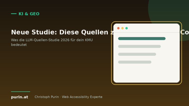 Illustration zur LLM-Quellen-Studie 2026: Welche Quellen ChatGPT, Google AI Overviews und Perplexity zitieren