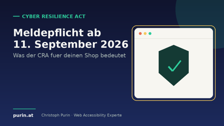 Cyber Resilience Act: Meldepflicht ab 11. September 2026