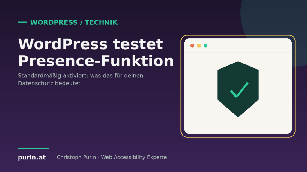 WordPress Presence API: Was Website-Betreiber jetzt ueber den Datenschutz wissen muessen